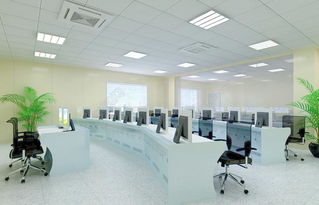 获取高清专业机房效果图资源 编号13897560详解