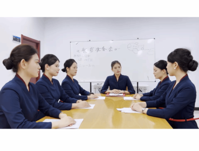 云端启航，专业护航 现代服务学院2022级空乘专业毕业设计优秀作品展示（一）